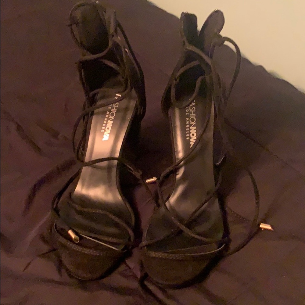 Black heels